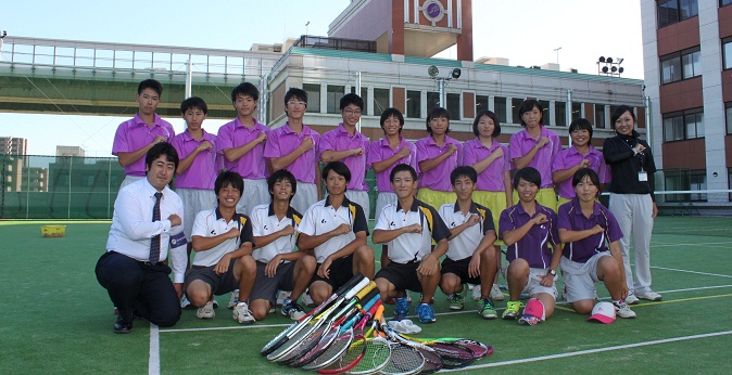 ソフトテニス部：常翔学園高校