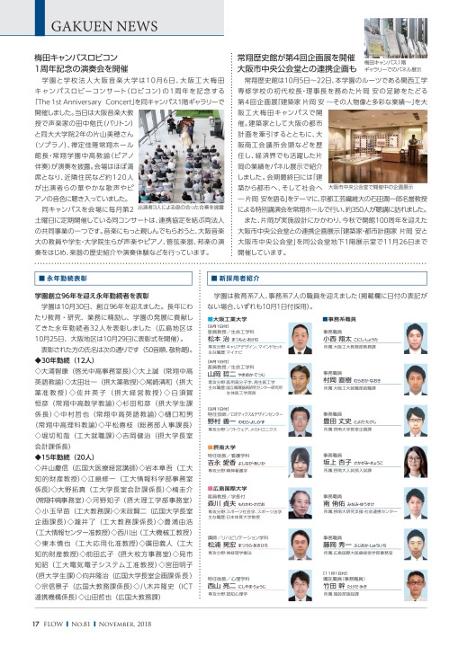 常翔学園 Flow No 81