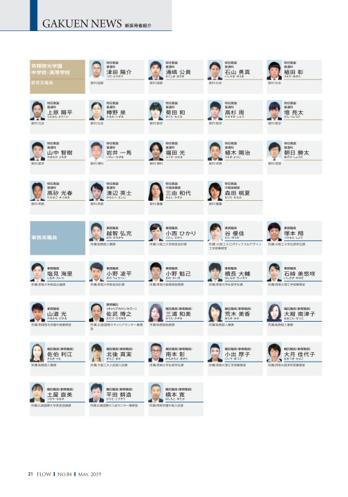 常翔学園 Flow No 84